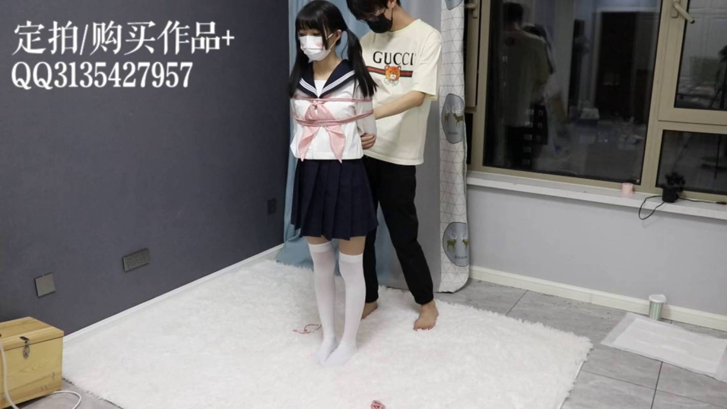 咕咕精kb绳艺新作品之白咝茶茶绳缚直播展示！本影视可在线看！